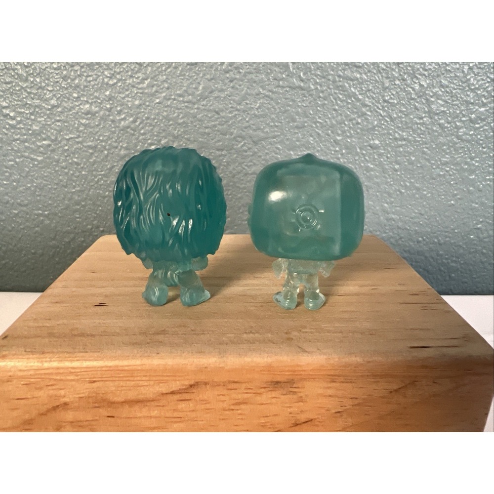 Funko Pop 2022 Advent Calendar Figures‎ Star Wars Blue Clear CP30  & Chewbacca - Picture 2 of 2